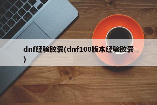 dnf经验胶囊(dnf100版本经验胶囊)